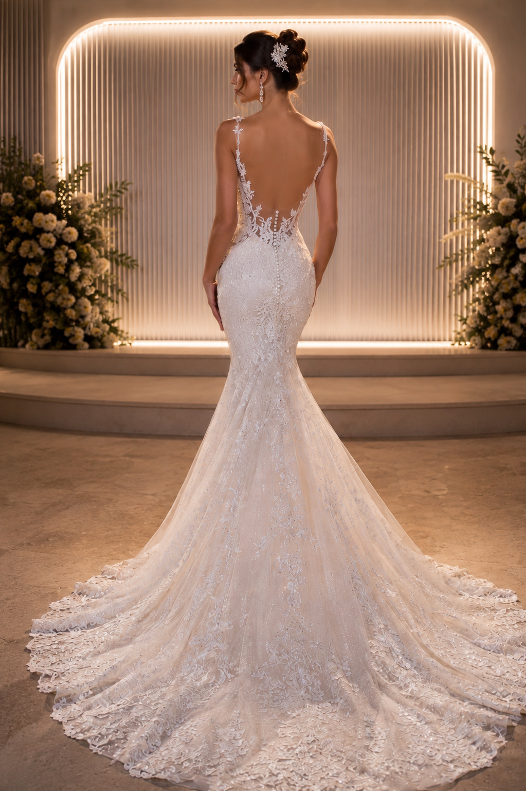 Ela Dream Balık Model Gelinlik