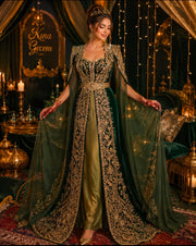 Ela Sultan Kına kaftan Elabisesi