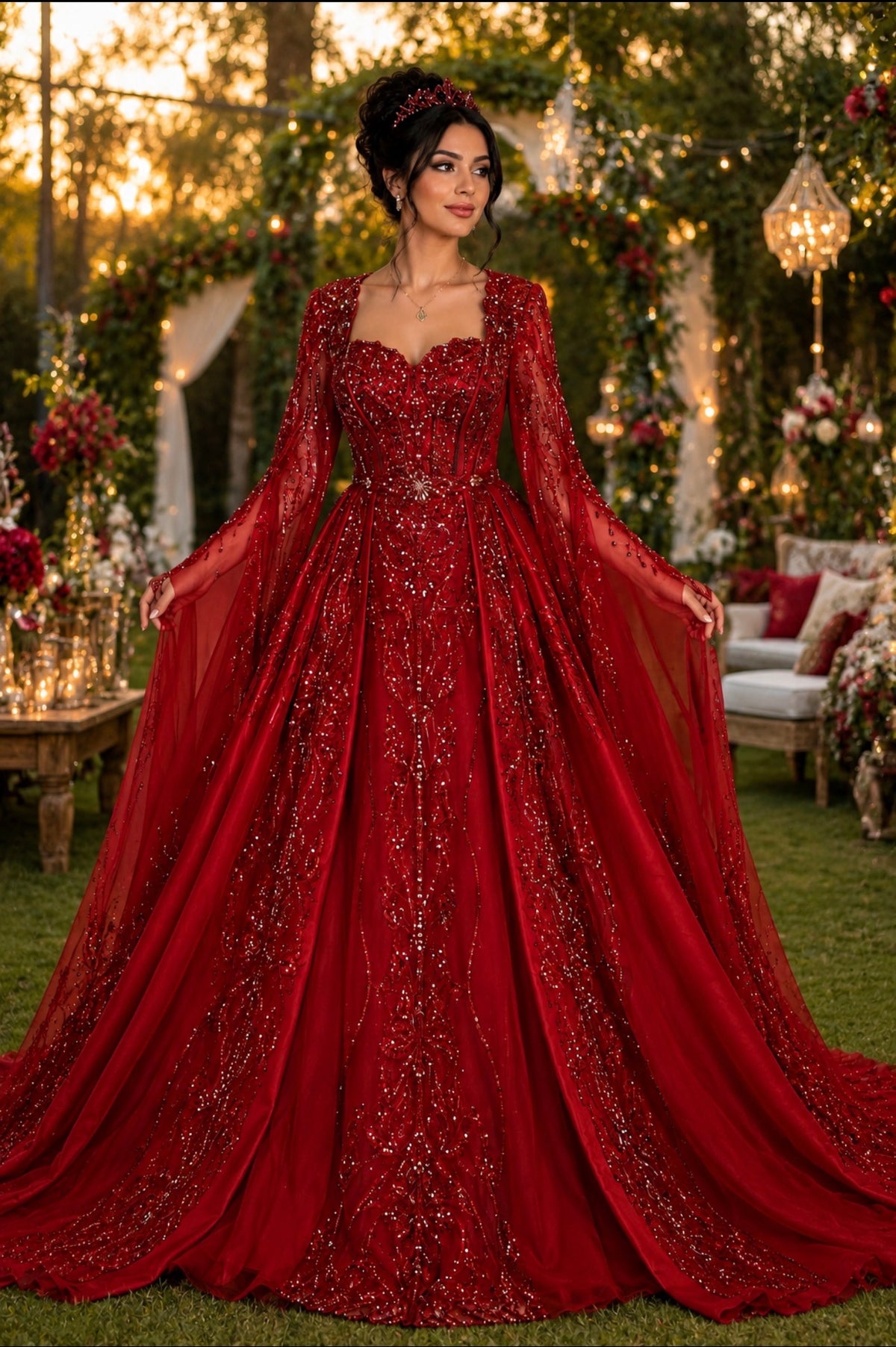 Ela Hürrem Kınalık Abiye
